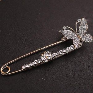 Broche épingle à nourrice