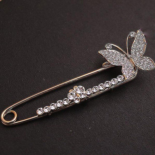Broche épingle à nourrice