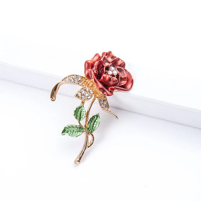 Broche rose