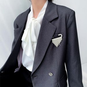 Broche strass