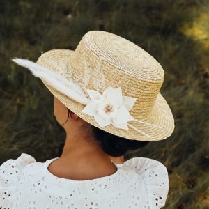 canotier chapeau