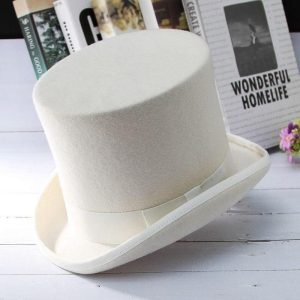 chapeau blanc