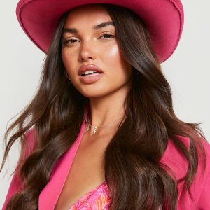 chapeau cowboy rose