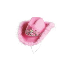 chapeau cowboy rose