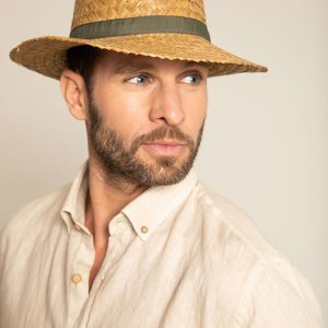 chapeau en paille homme