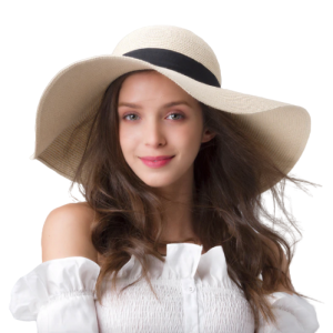 chapeau femme paille