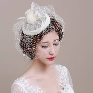 chapeau mariage pour cheveux courts