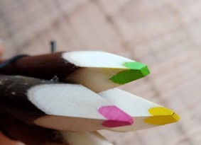Crayons surligneurs fluo