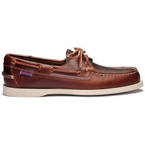 Bateau/Docksides waxed Brown Cuir lisse
