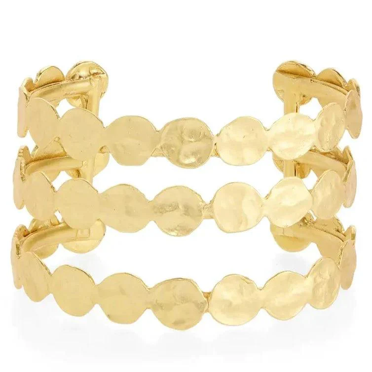 B70721 Bracelet manchette mini pièce - Karine Sultan – Image 2