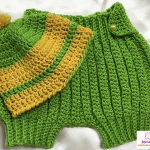Ensemble cadeau naissance Baby Boy au crochet