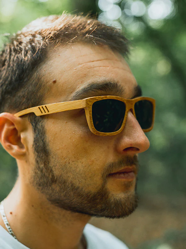 Lunettes de Soleil en Bois UV400 Unisexe - Orchis – Image 2