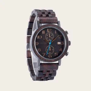 Montre en Bois Homme à Quartz - Orme