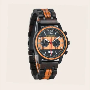 Montre en Bois Homme à Quartz - Pavier
