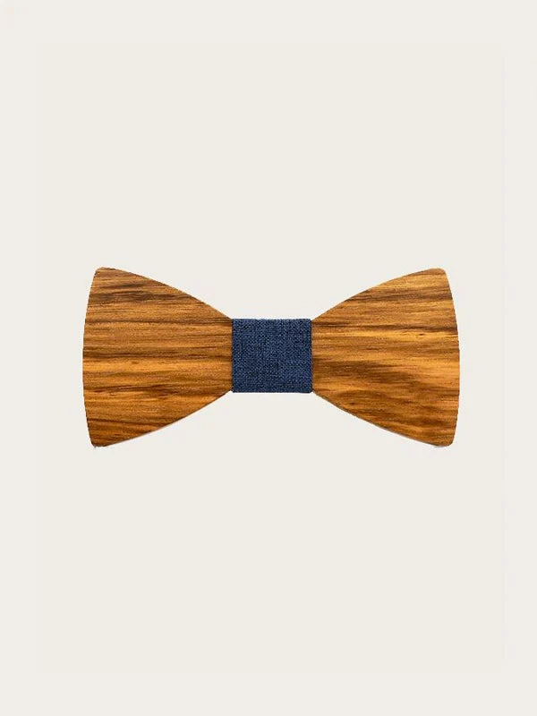 Noeud Papillon en Bois Enfant - Cotonnier