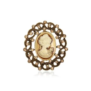 Broche camée