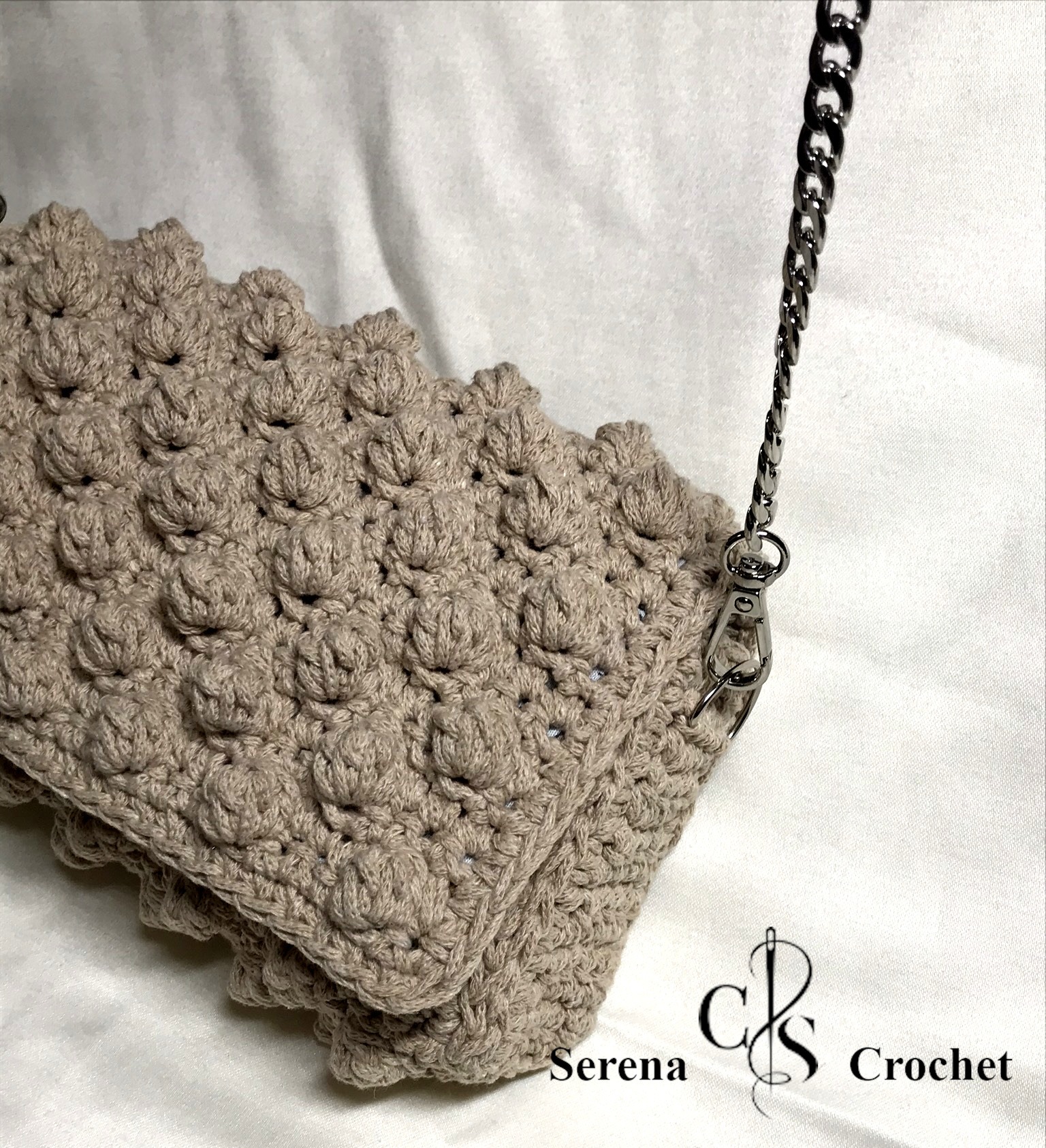 Sac Arachide effet perlé style Missoni au crochet – Image 8