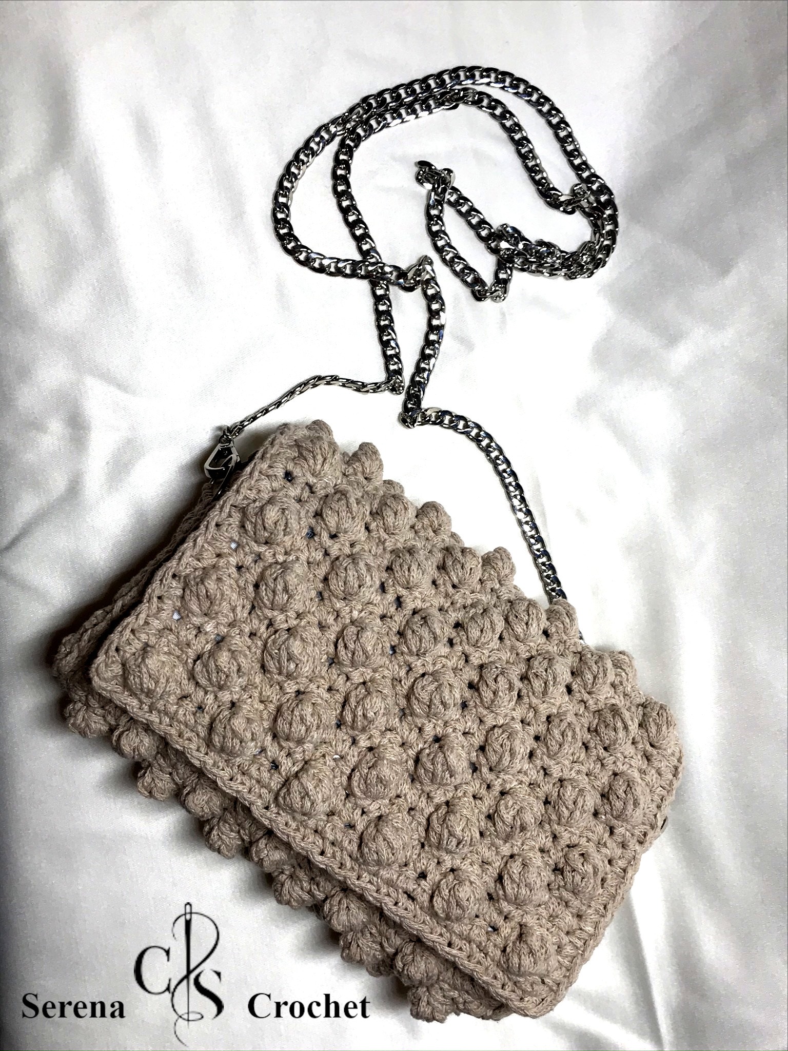 Sac Arachide effet perlé style Missoni au crochet – Image 7