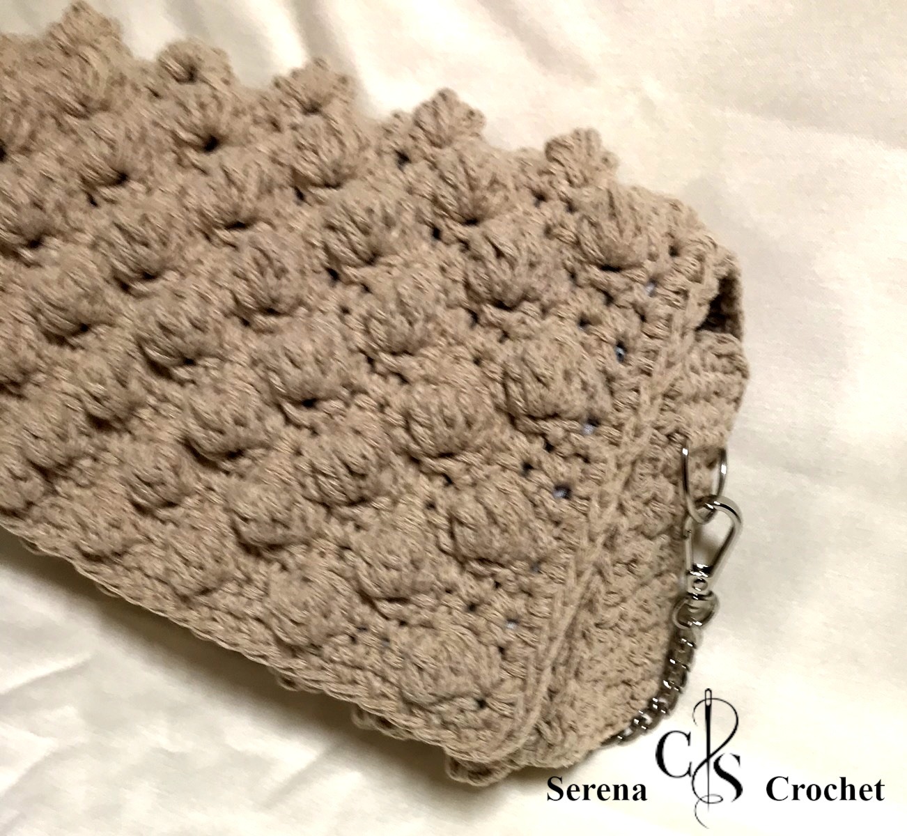 Sac Arachide effet perlé style Missoni au crochet – Image 2