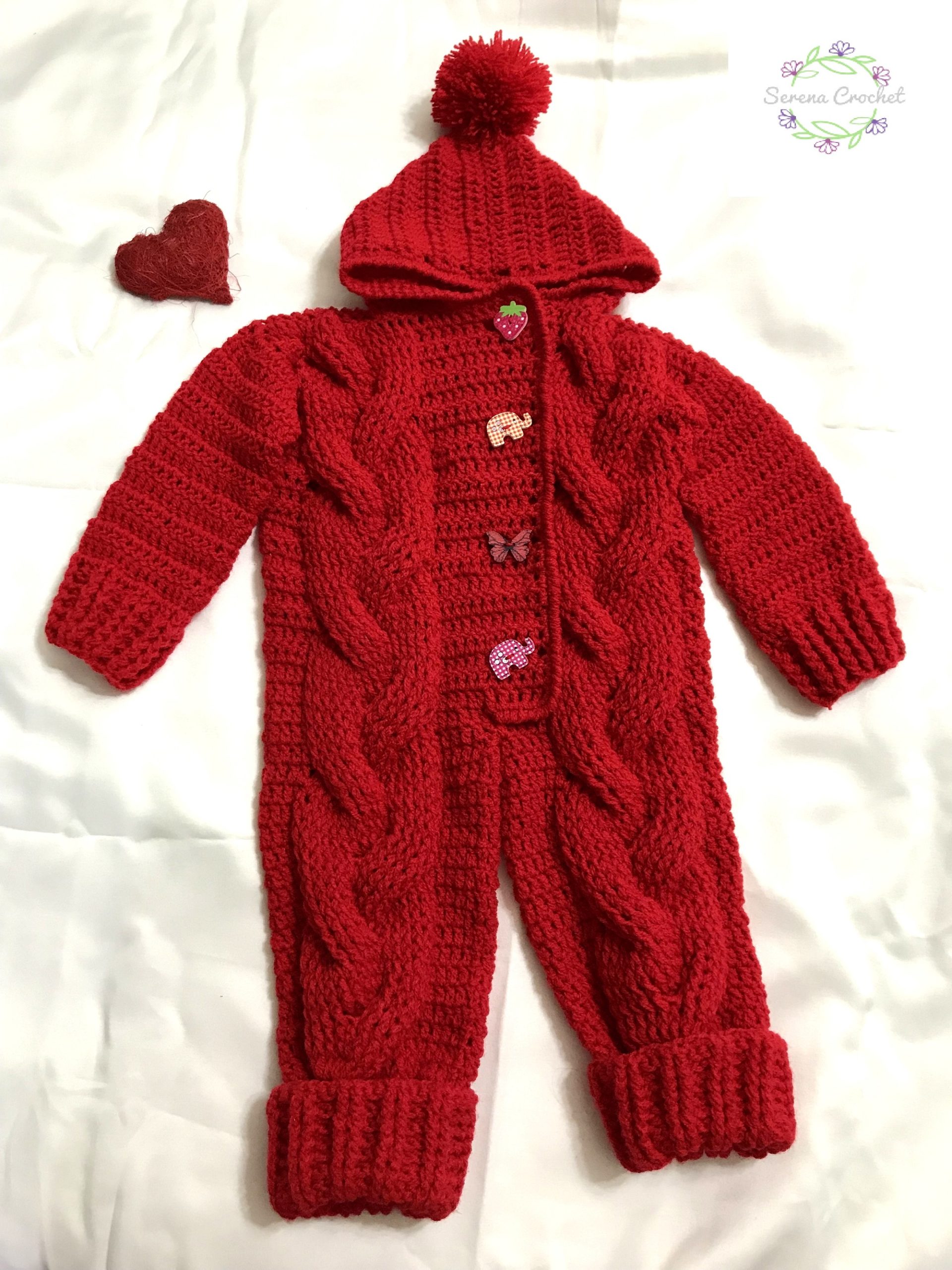 Grenouillère unisexe au crochet – Image 7