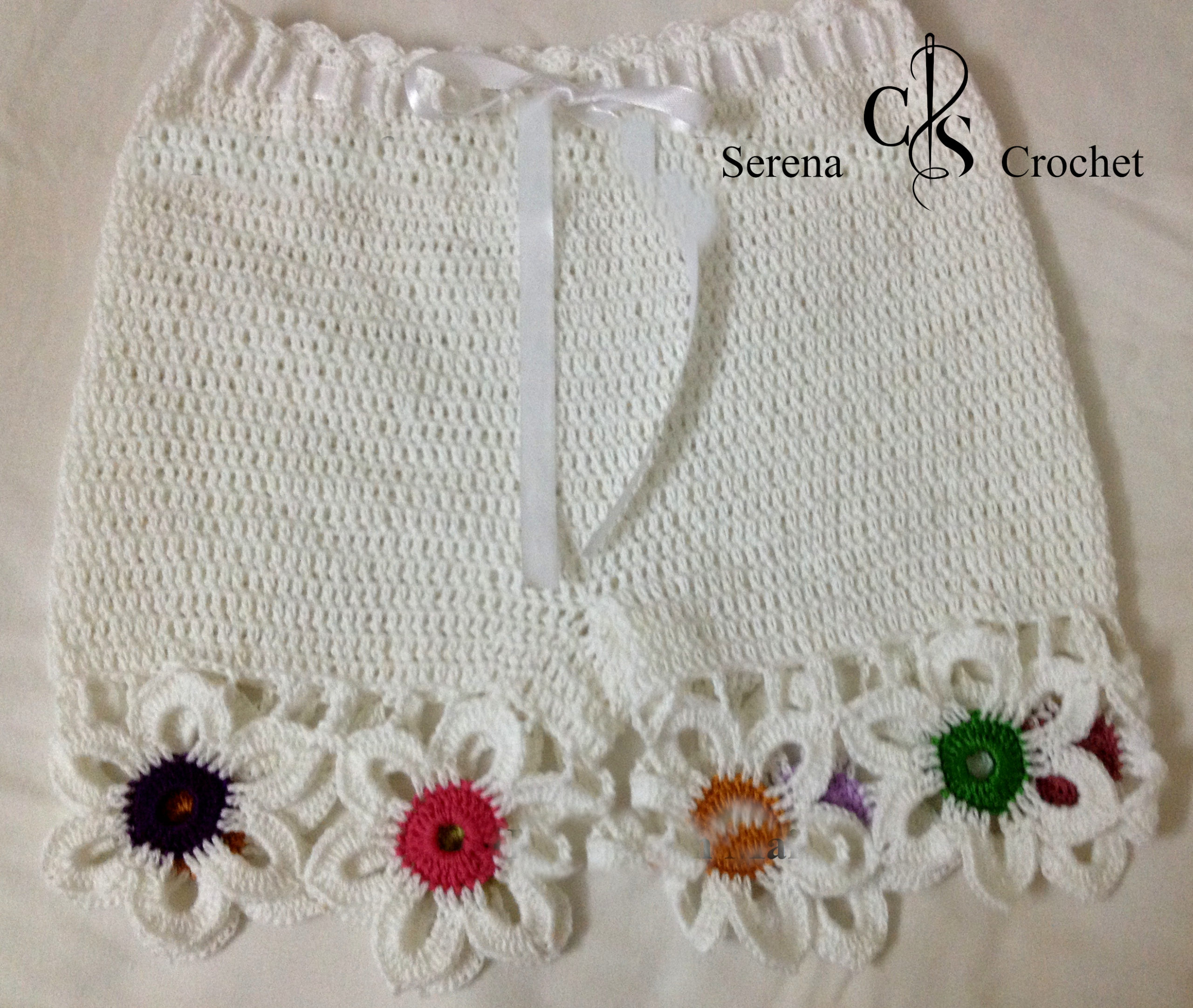 short le jardin de fleur au crochet – Image 4