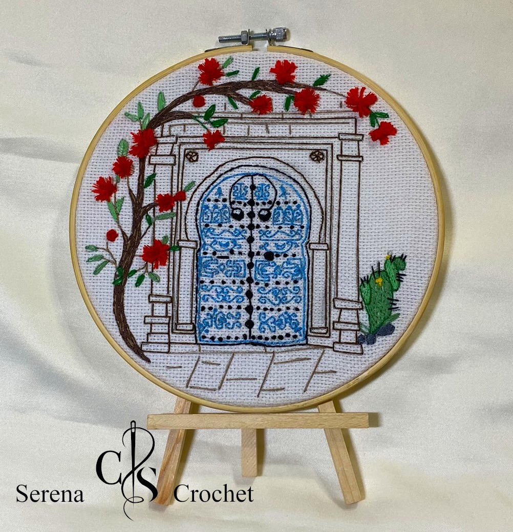 Broderie murale Sidi Bousaid Handmade – Image 2