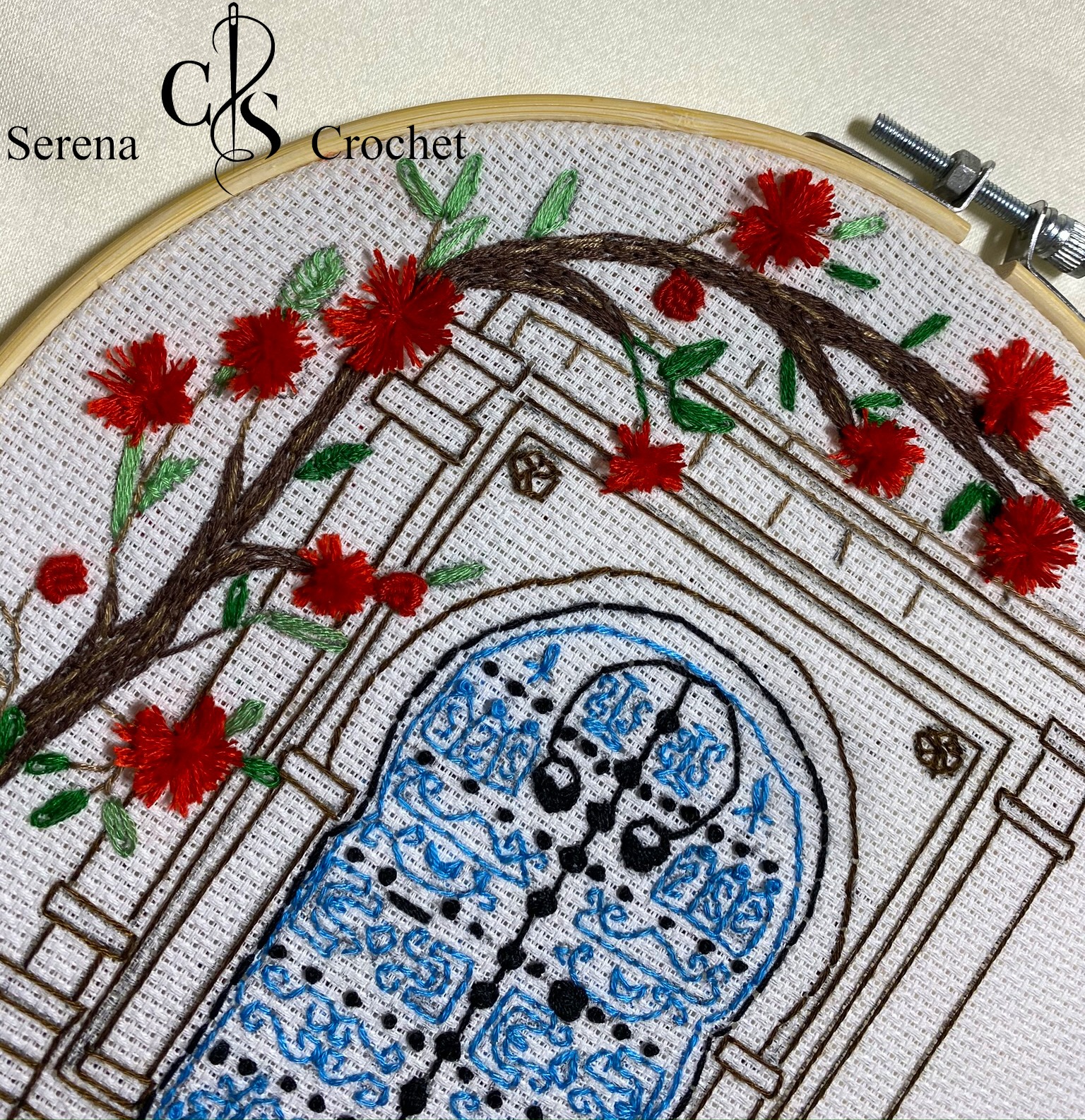 Broderie murale Sidi Bousaid Handmade – Image 9