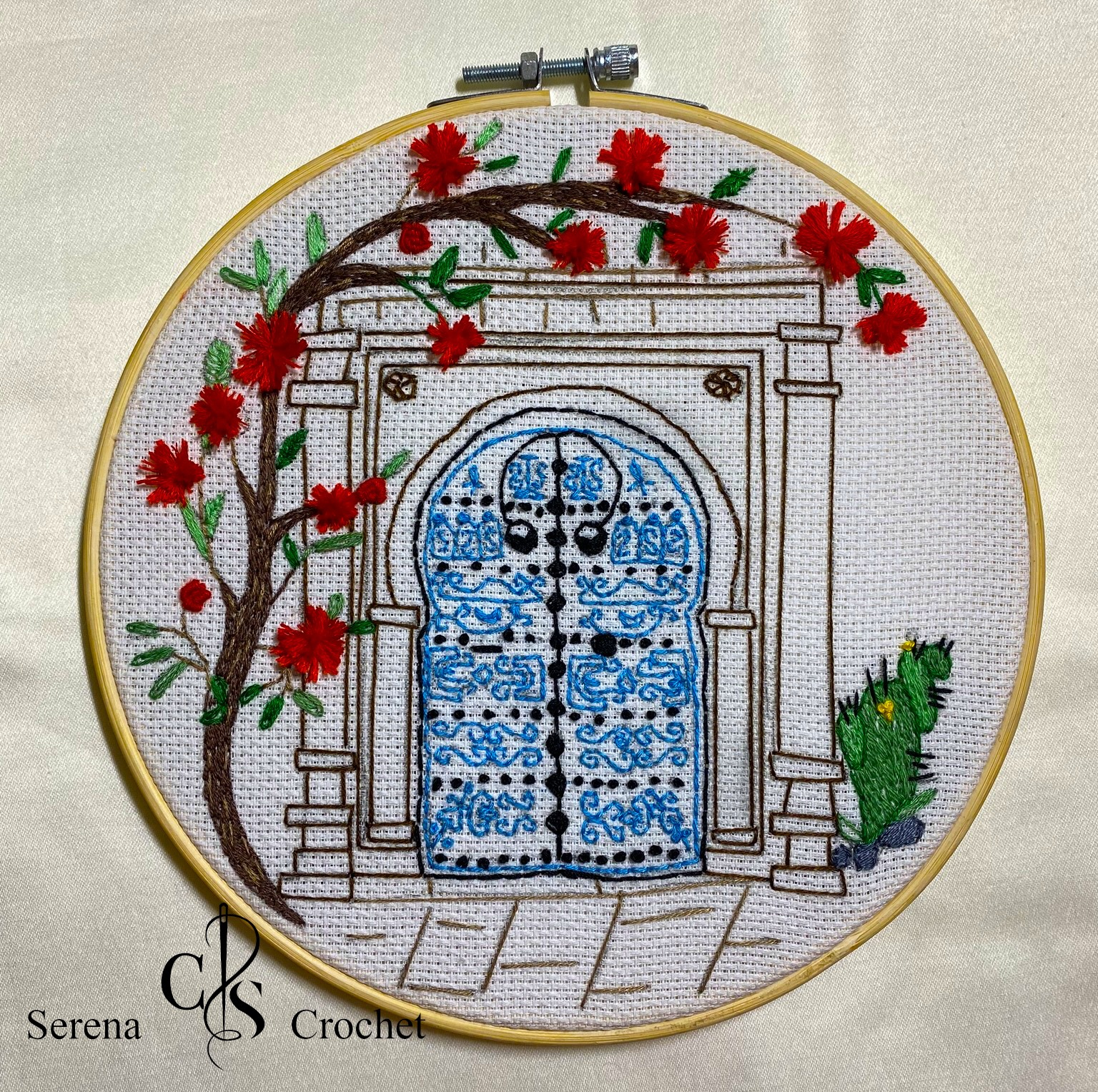Broderie murale Sidi Bousaid Handmade – Image 4