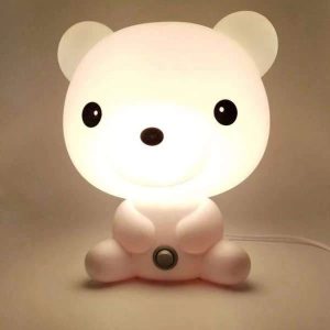 Veilleuse bébé / enfant – Ourson Blanc – Lampe décorative LAMPY